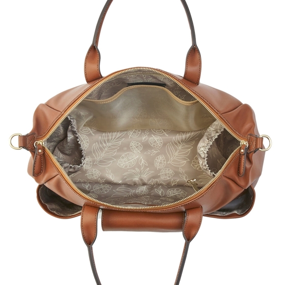 TWELVElittle Peek-A-Boo Satchel Diaper Bag with Wipes Pouch & Changing Pad - Picture 4 of 5